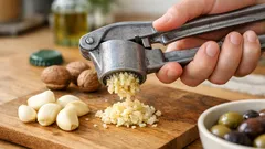 6 surprising ways to use a metal garlic press (it’s more than just garlic)
