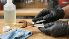 How to remove rust from metal fast using commercial rust removers