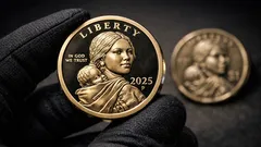 Is your 2025-P Native American $1 missing edge lettering or just damaged