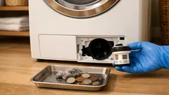 Clean your washer’s drain pump filter in 10 minutes to stop musty smells and slow draining