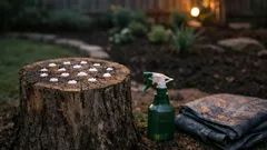 How to remove a tree stump with Epsom salt without wrecking your garden soil