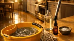 What to put in mop water for cleaner, fresher floors (and what to avoid)